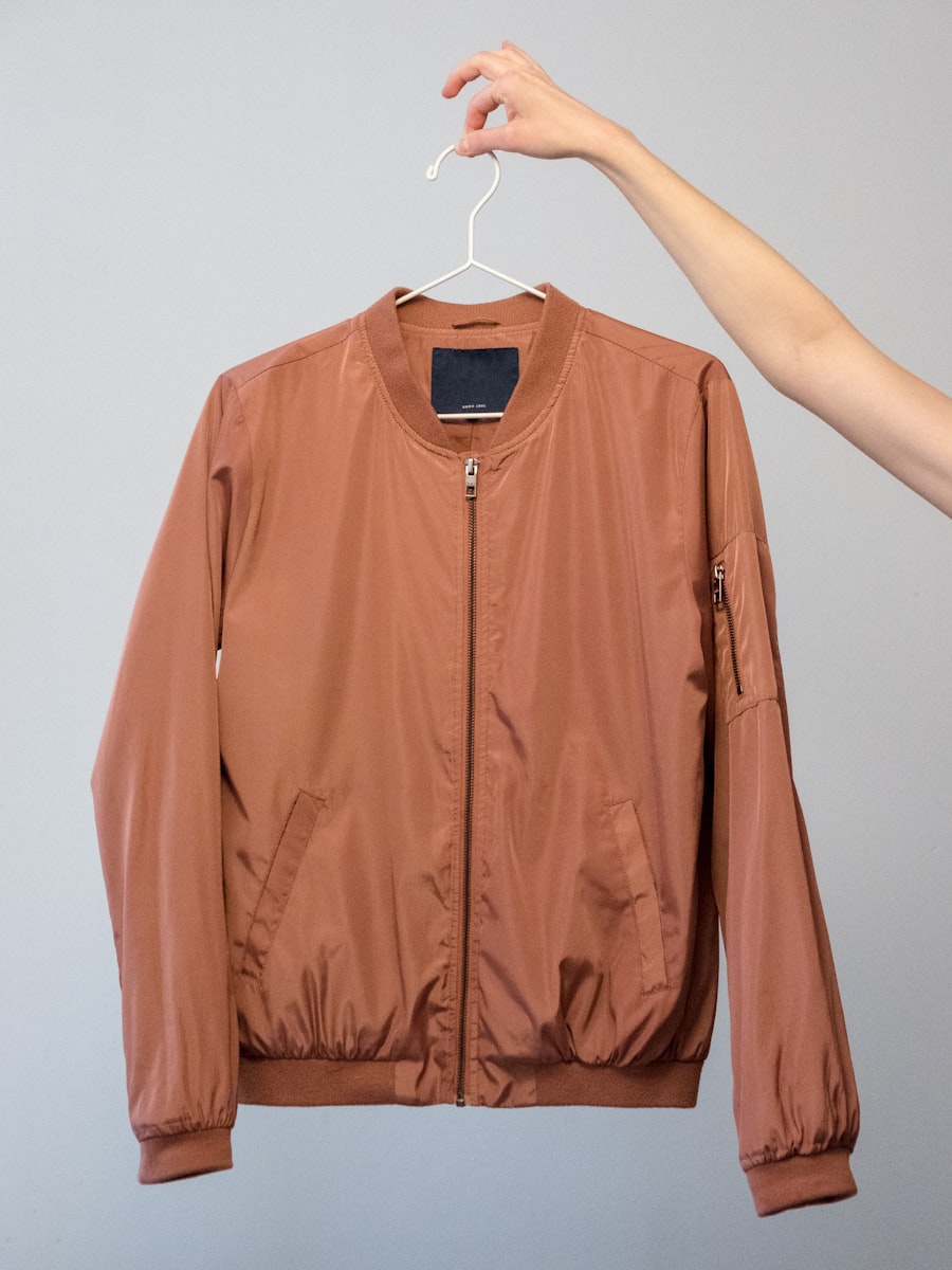 Áo khoác bomber dù 2 lớp